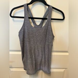 Lululemon tank size 8 grey
